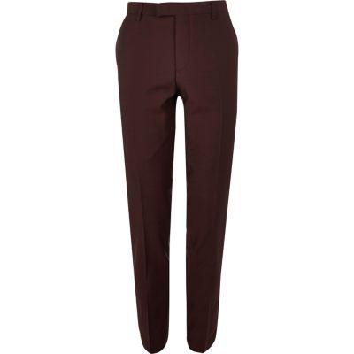 River Island Mensberry Skinny Fit Suit Pants