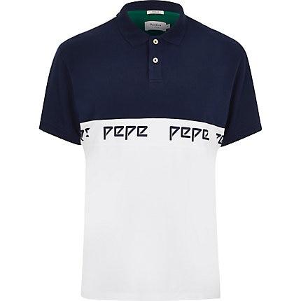River Island Mens Pepe Jeans Polo Shirt