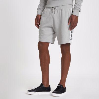 River Island Mens 'carpe Diem' Tape Shorts