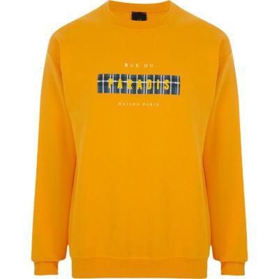 River Island Mens 'paradis' Long Sleeve Sweatshirt