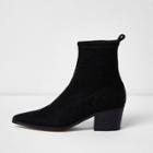 River Island Womens Lurex Glitter Boots
