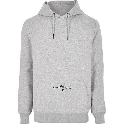 River Island Mens Big And Tall Maison Riviera Hoodie