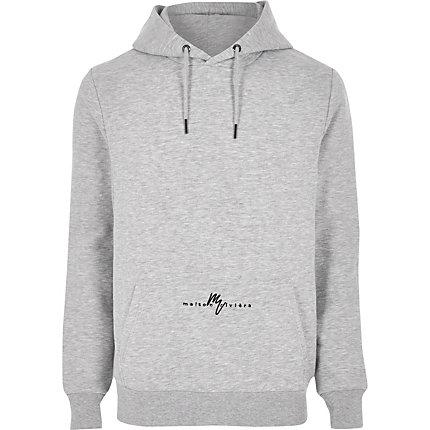 River Island Mens Big And Tall Maison Riviera Hoodie