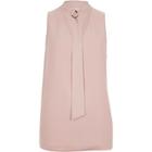 River Island Womens Choker Ring Neck Sleeveless Top