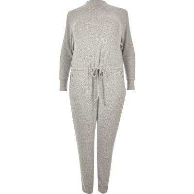 River Island Womens Plus Cold Shoulder Jumpsuit