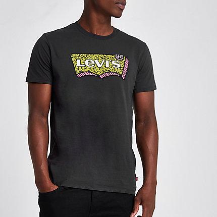 Mens Levi's Graphic Print Crew Neck T-shirt