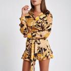 River Island Womens Floral Loose Fit Shirt
