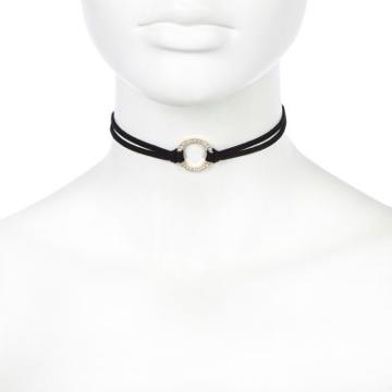 River Island Womens Plus Circle Pendant Choker