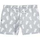 River Island Mensgrey Pineapple Swim Shorts