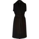 River Island Womens Sleeveless Belted Duster Coat