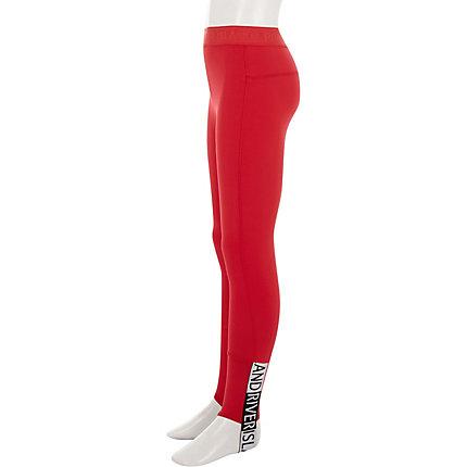 River Island Girls Ri Stirrup Leggings