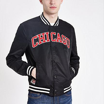 Mens Schott 'chicago' Bomber Jacket