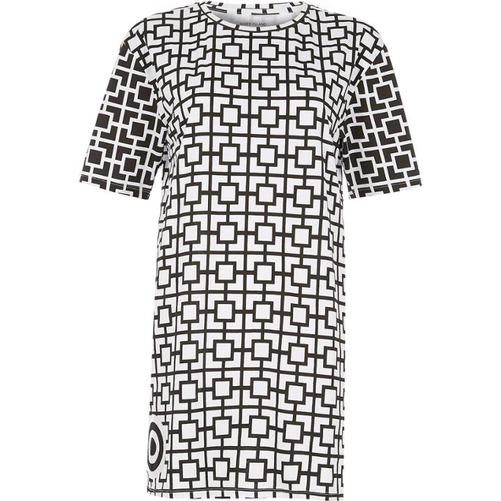 River Island Womens Ftbc Printed T-shirt
