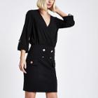 River Island Womens Shirt And Button Mini Dress