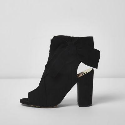 River Island Womens Tie Side Shoe Boots