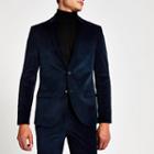 River Island Mens Cord Single Breasted Skinny Suit