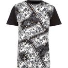 River Island Mensblack 26 Million All Over Print T-shirt