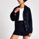 River Island Womens Cord Paperbag Shorts