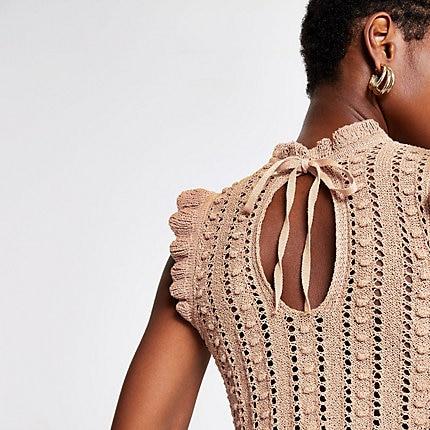 River Island Womens Knitted Shell Top
