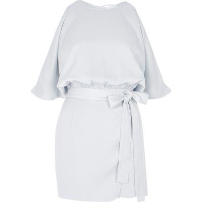 River Island Womens Tie Waist Cold Shoulder Romper