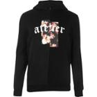 River Island Mens Floral Spliced Print Long Sleeve Hoodie