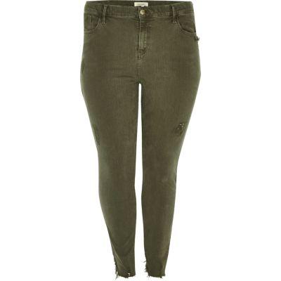 River Island Womens Plus Amelie Super Skinny Jeans