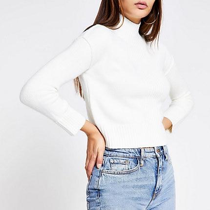 River Island Womens Petite Turtle Neck Jumper