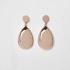 River Island Womens Rose Gold Tone Teardrop Earrings