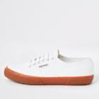 River Island Mens Superga White Gum Sole Runner Sneakers