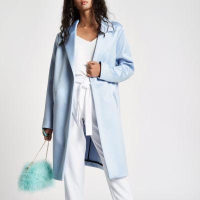 River Island Womens Satin Tailored Coat