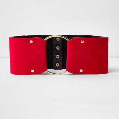River Island Womens Large Ring Wide Waist Belt