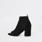 River Island Womens Knitted Shoe Boots