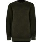 River Island Mens Textured Jersey Sweatshirt