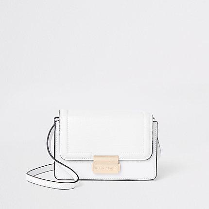 River Island Womens White Mini Cross Body Bag