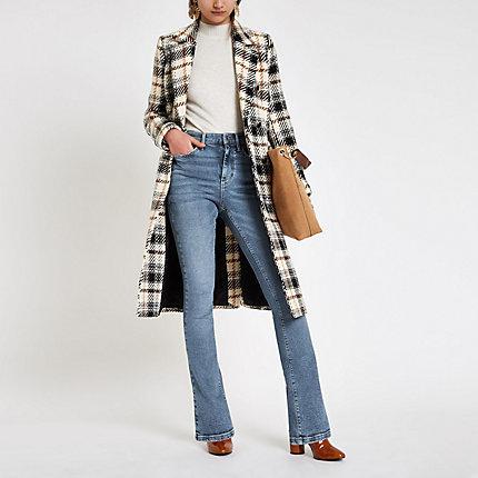 River Island Womens High Rise Bootcut Flare Jeans