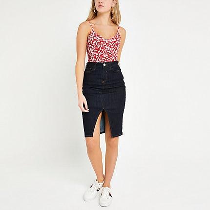 River Island Womens Floral Bodysuit