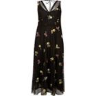 River Island Womens Plus Floral Embroidered Maxi Dress