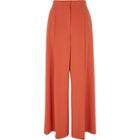 River Island Womens Rust Wide Leg Pants