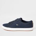 River Island Mens Lacoste Leather Lace-up Sneakers