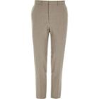 River Island Mens Skinny Fit Wool Blend Suit Trousers