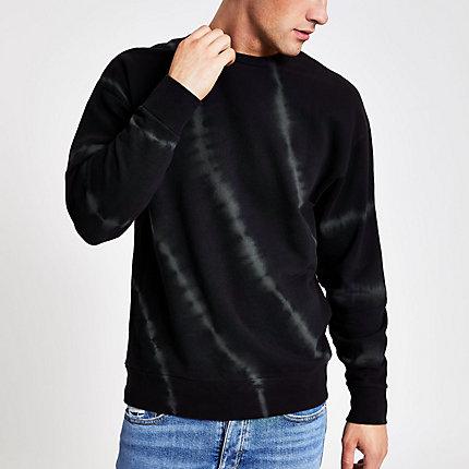 River Island Mens Tie Dye Sweatshirt