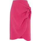 River Island Womens Petite Tie Front Pencil Skirt
