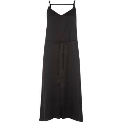 River Island Womens Belted Midi Slip Dress