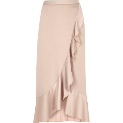 River Island Womens Ruffle Maxi Skirt