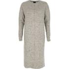 River Island Womens Neppy Long Sleeve Knitted Midi Dress