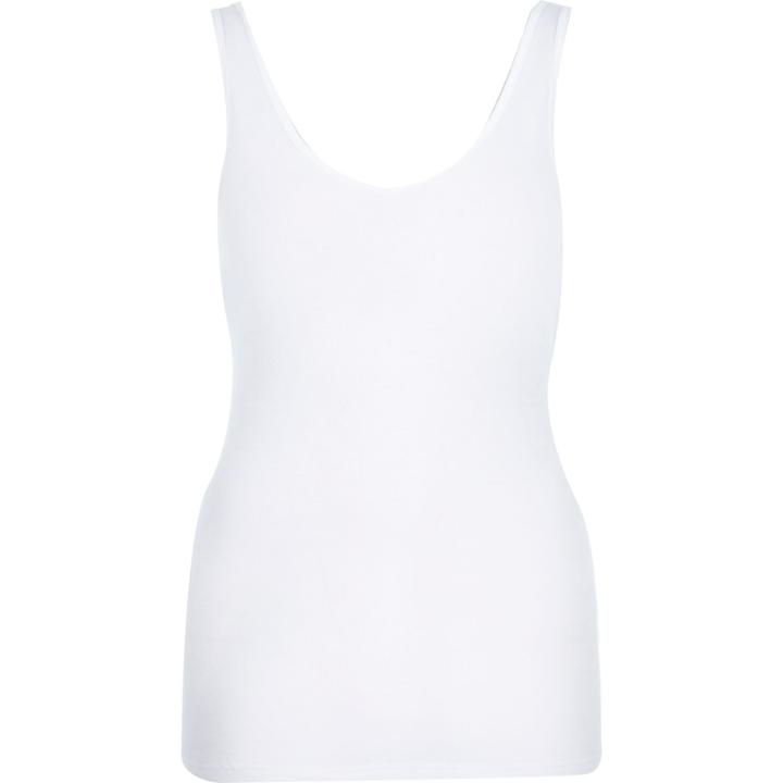 River Island Womens White Plain V-neckk
