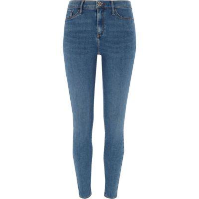 River Island Womens Molly Mid Rise Skinny Fit Jegging