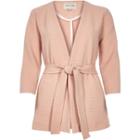 River Island Womens Ribbed Belted Jacket