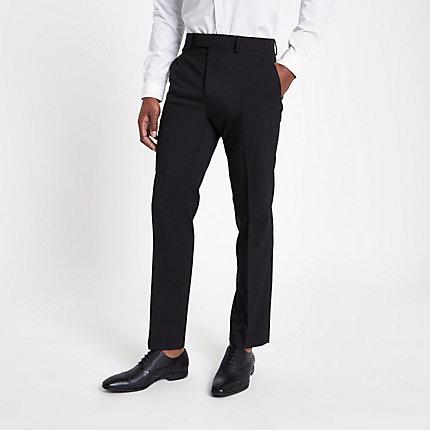 River Island Mens Tailored Fit Suit Trousers