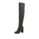 River Island Womens Wide Leg Over The Knee Boots